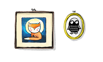 Marta Rydz-Domańska freehand drawings