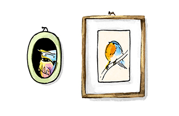 Marta Rydz-Domańska ink sketches