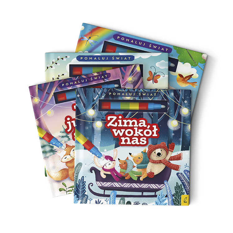 Pomaluj świat. Magiczne kolorowanki